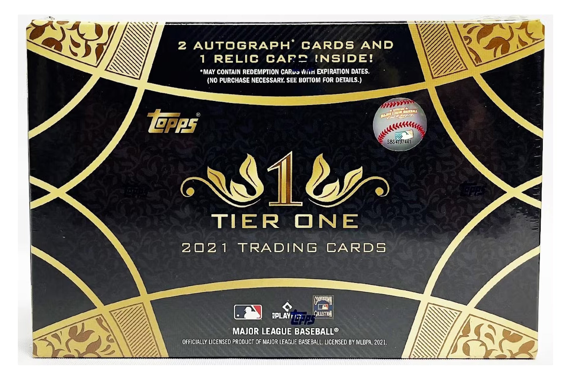 2021 Topps Tier One Baseball Box