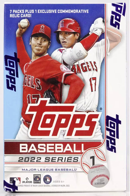 2022 Topps 1 Blaster Box Baseball Box
