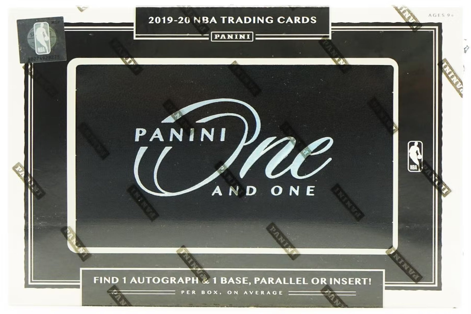 2019/20 Panini One and One Basketball Box