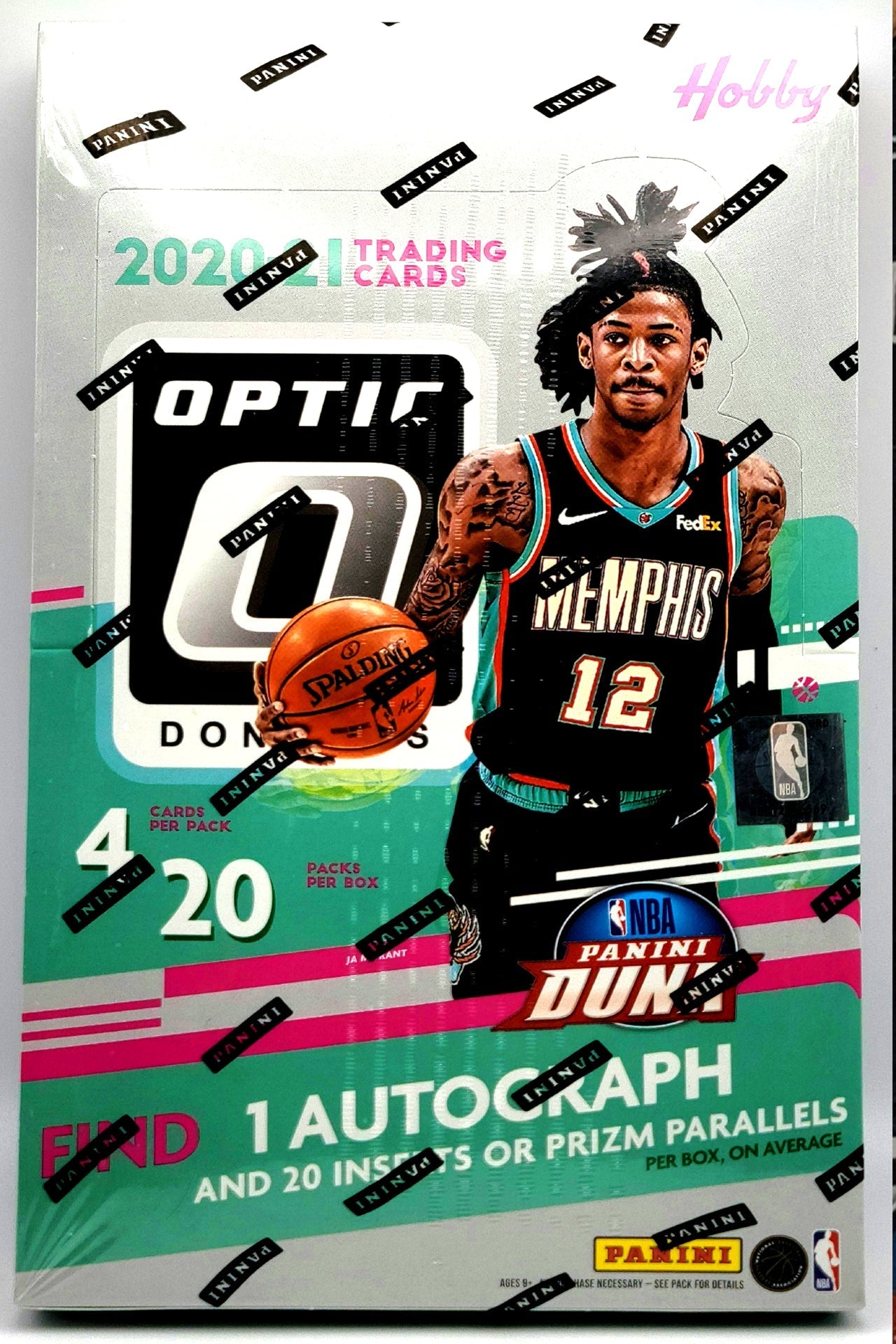 2020/21 Donruss Optic Hobby Basketball Box