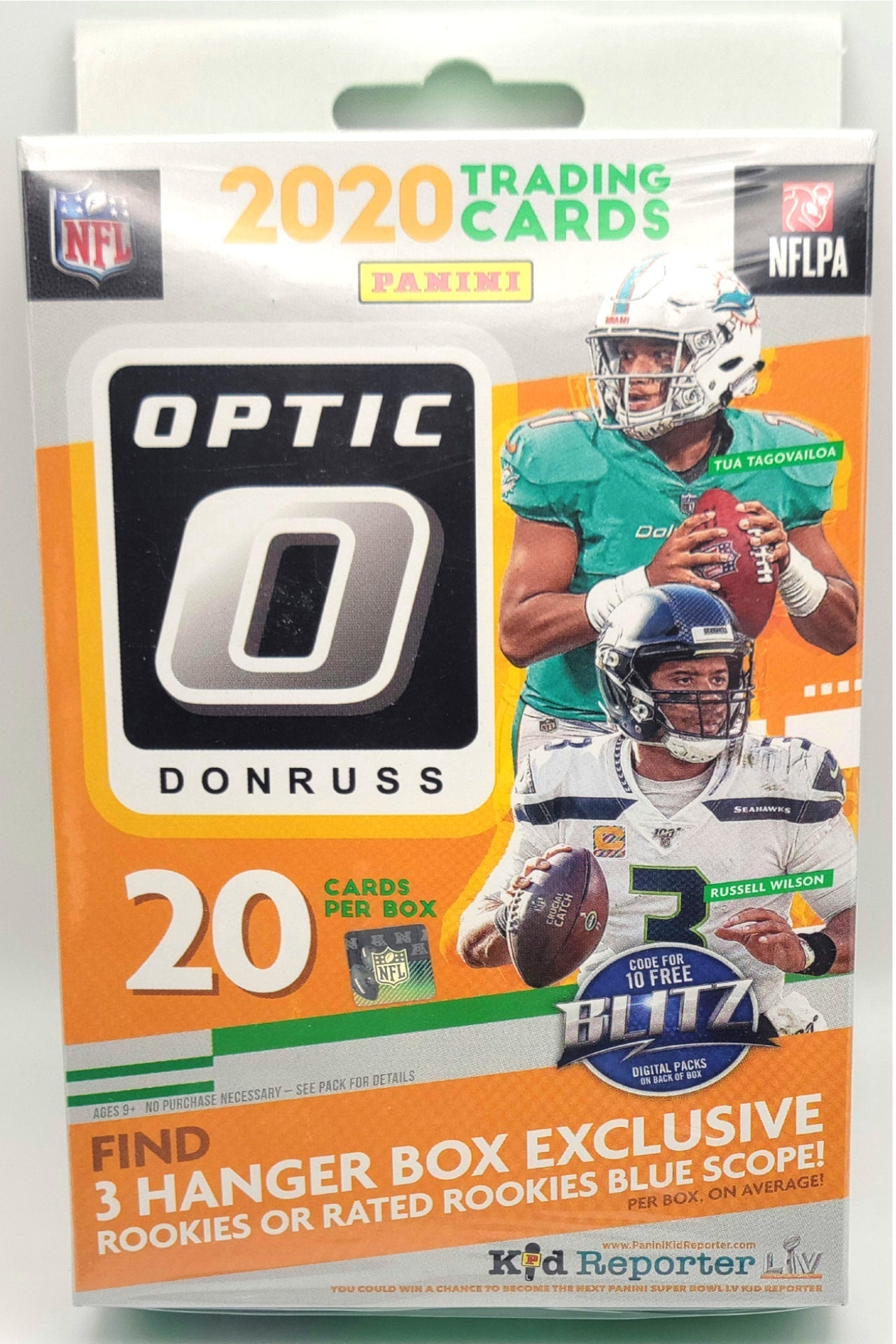2020 Donruss Optic Hanger Football Box