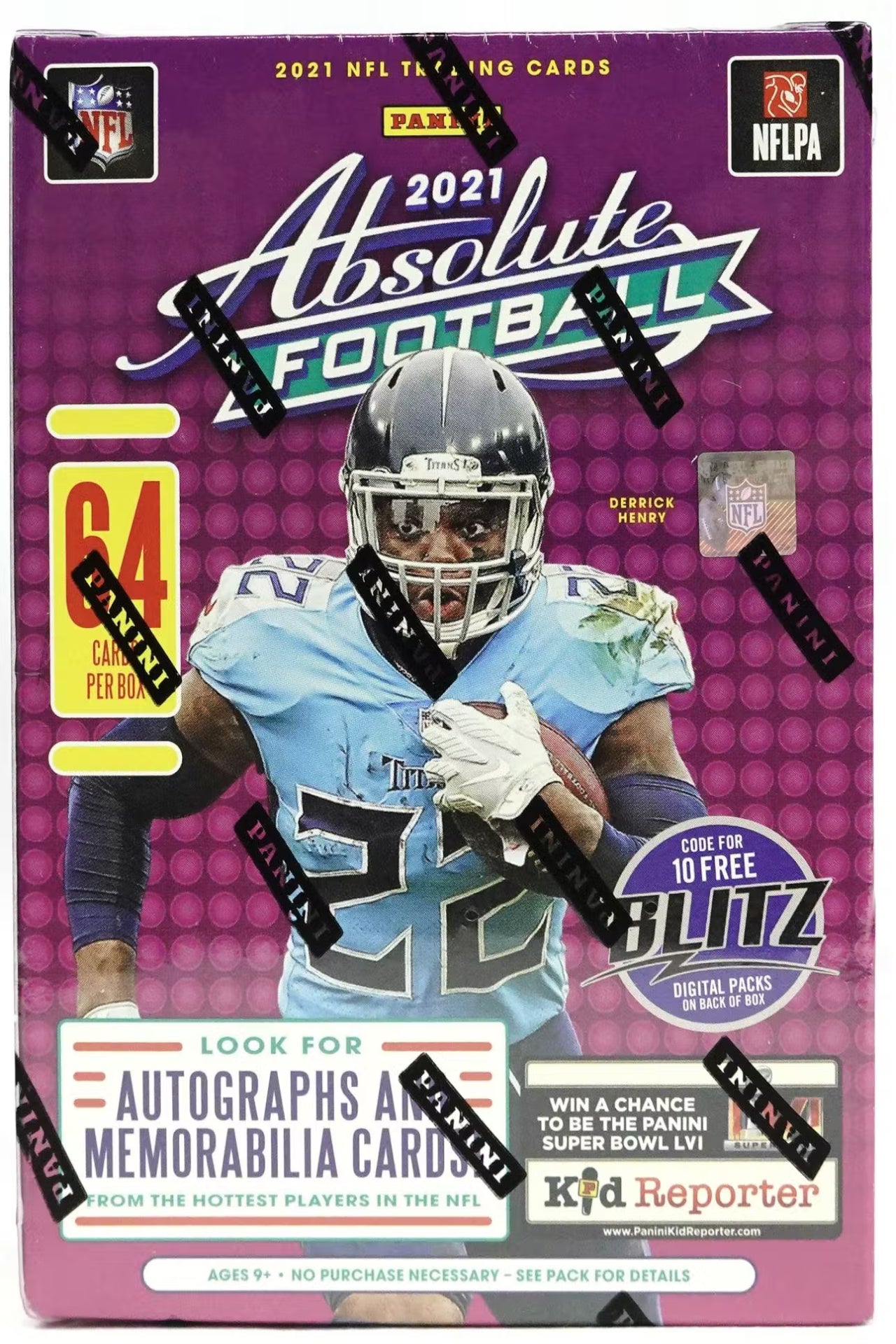 2021 Panini Absolute Blaster Football Box