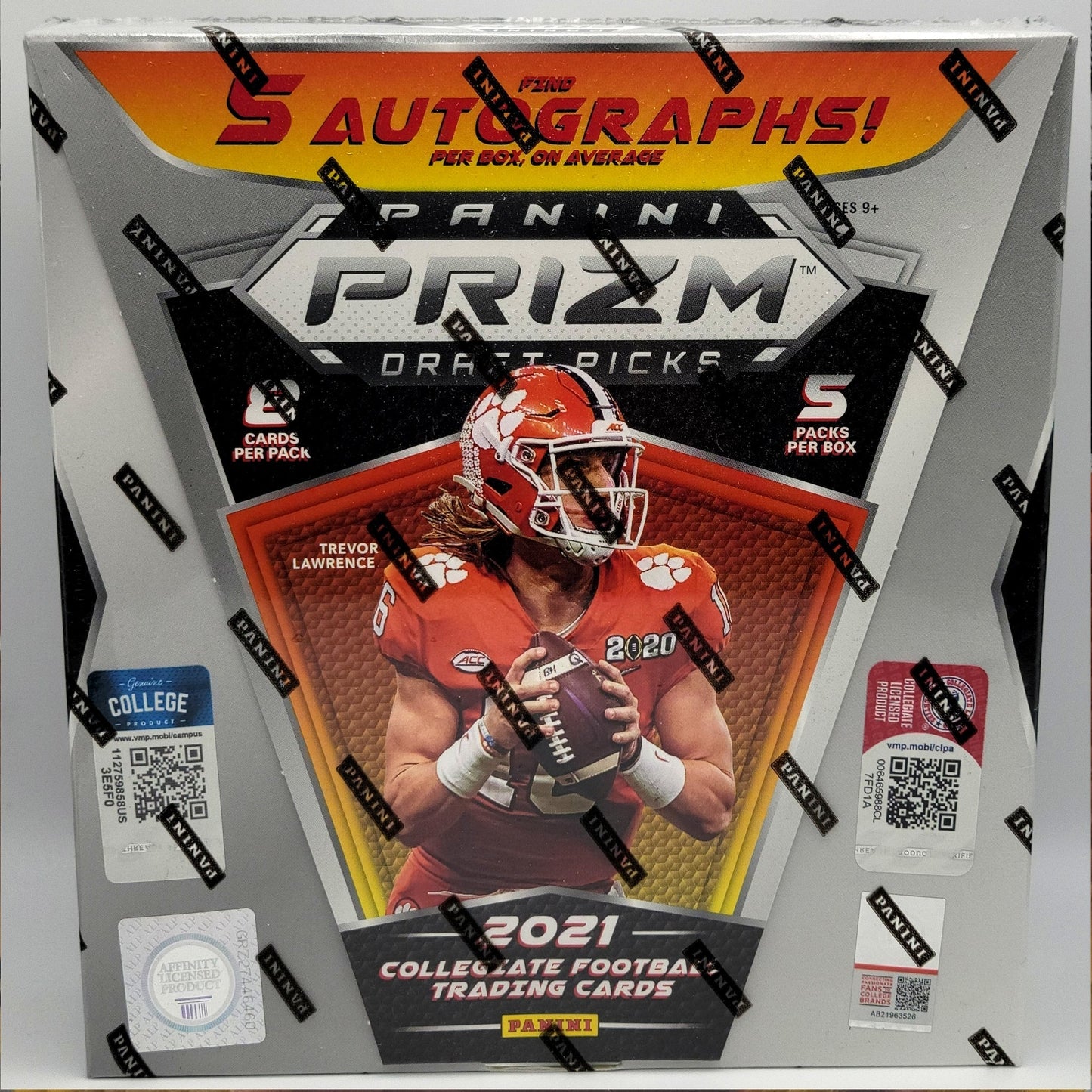 2021 Panini Prizm Draft Pick Football Box