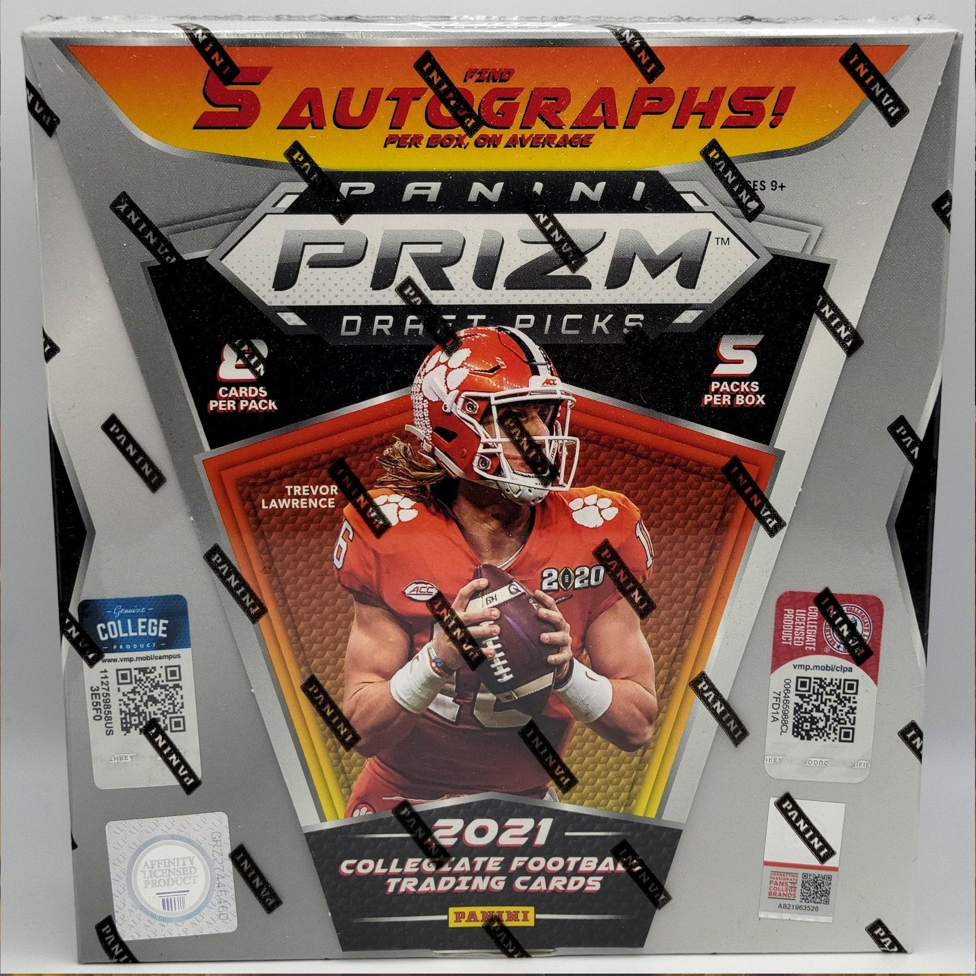 2021 Panini Prizm Draft Pick Football Box