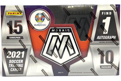 2020/21 Panini Mosaic UEFA Soccer Hobby Box