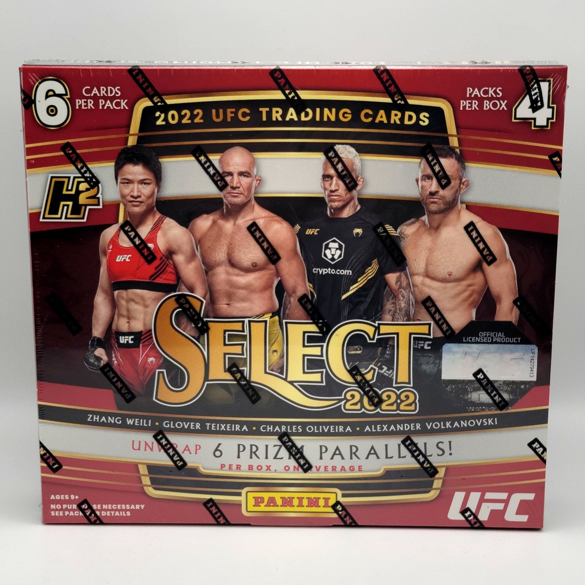 2022 Panini Select H2 UFC Box