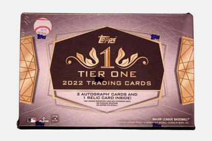 2022 Topps Tier One Baseball Box